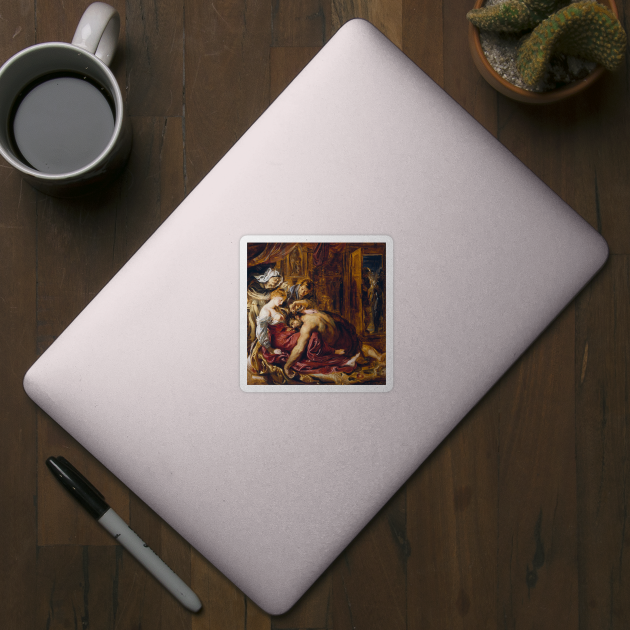 Samson and Delilah - Peter Paul Rubens by KargacinArt